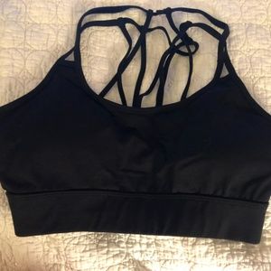 Fabletics Black Sports Bra